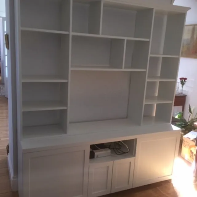 pose d'équipements intérieurs