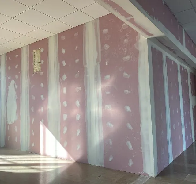 travaux de réparation de fissures